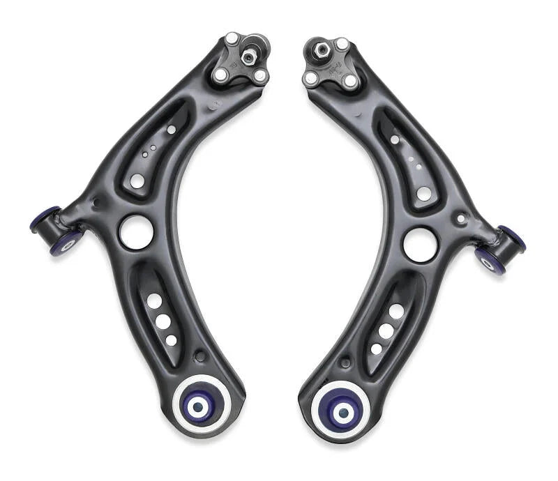 Superpro 2015 Volkswagen Golf R Base Front Control Arm Lower Assembly Kit (Add. Positive Caster) - Back View