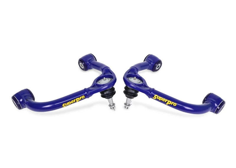 Superpro 2021+ Ford F150 Fixed Offset Front Upper Control Arm Set - Back View