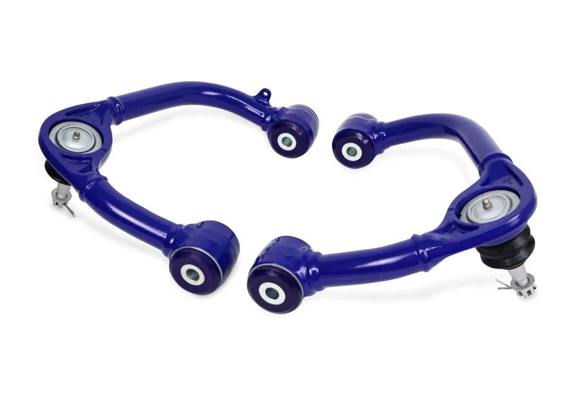 Superpro 2021+ Ford F150 Fixed Offset Front Upper Control Arm Set - Installation View