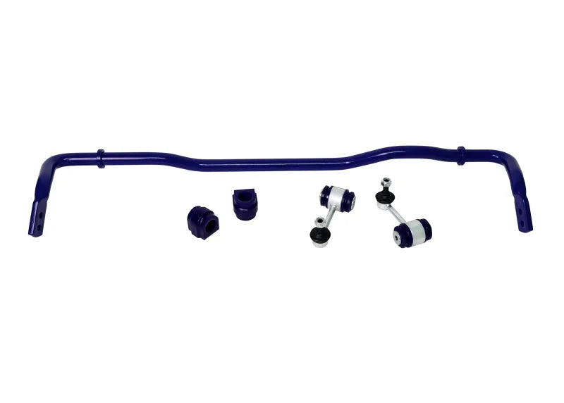 Superpro 2022 Volkswagen Golf R 2-Position HD Adjustable 24mm Rear Sway Bar & End Link Kit - Side View