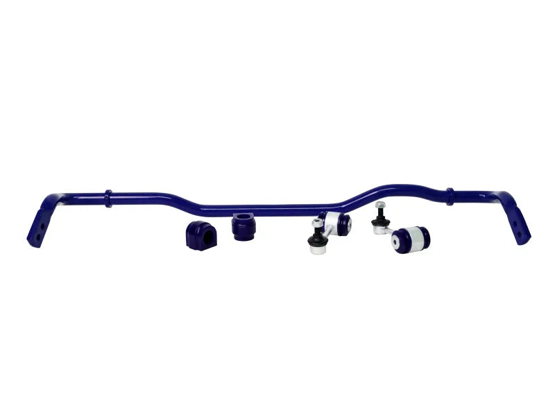 Superpro 2022 Volkswagen Golf R 2-Position HD Adjustable 24mm Rear Sway Bar & End Link Kit - Back View