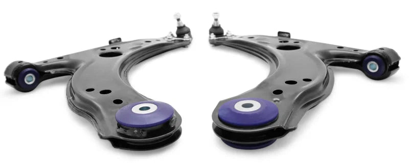 Superpro 99-06 VW Golf (not R32)/99-05 Jetta Front Lower Control Arm Set w/SuperPro Bushings - Installation View