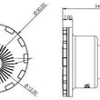 Load image into Gallery viewer, Superpro 2015+ VW Golf MK7/7.5/8 Front LCA Inner Forward Bushing Kit - Camber Adjustable - Back View