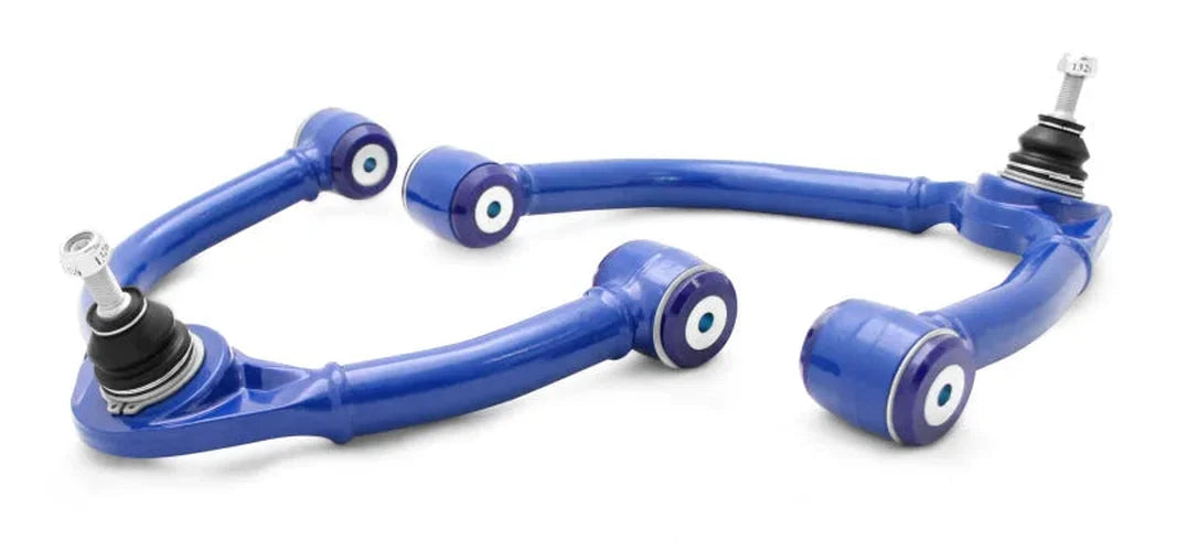 SuperPro 2010+ Volkswagen Amarok Upper Fixed Offset Control Arm Set - Side View