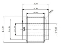 Load image into Gallery viewer, Superpro Trailing Arm-to-Differential Mount Bushing Kit - Side View