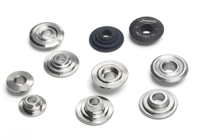 Supertech Titanium Retainer Ford Coyote Beehive Spring (use w/ Keeper KPR-6T-ST) - Set of 32