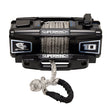 Load image into Gallery viewer, Superwinch 10000 LBS 12V DC 3/8in x 54ft Synthetic Rope Scorpion 10000SR Winch - Black Powdercoat - Main Product View
