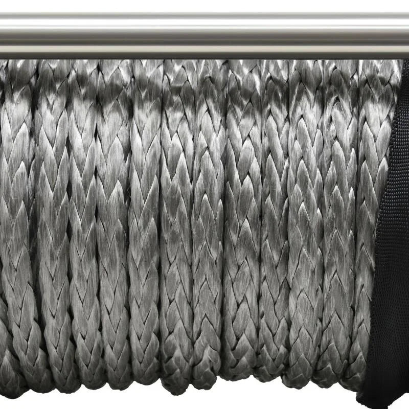 Superwinch 11500 LBS 12V DC 3/8in x 80ft Synthetic Rope Tiger Shark 11500 Winch - Back View
