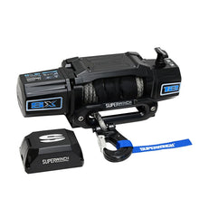 Load image into Gallery viewer, Superwinch 12000 LBS 12V DC 3/8in x 80ft Synthetic Rope SX12SR Winch - Semi Gloss Black - Additional View 5