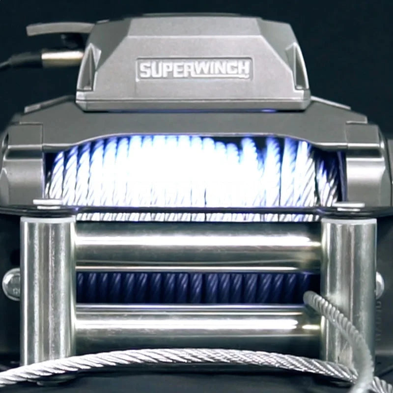 Superwinch 12000 LBS 12V DC 3/8in x 85ft Wire Rope SX 12000 Winch - Graphite - Additional View 9