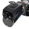 Load image into Gallery viewer, Superwinch 1,500 lbs. 1.1 HP 120V AC 1/8 In x 35ft. Wire Rope - Gray Wrinkle - Back View