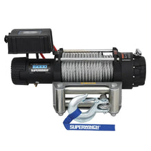 Load image into Gallery viewer, Superwinch 15000 LBS 12V DC 7/16in x 82ft Wire Rope Tiger Shark 11500 Winch - Back View
