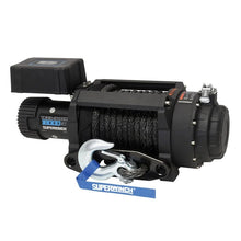 Load image into Gallery viewer, Superwinch 18000 LBS 12V DC 33/64in x 79 ft Synthetic Rope Tiger Shark 18000SR Winch - Main Product View