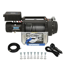 Load image into Gallery viewer, Superwinch 18000 LBS 12V DC Wire Rope Tiger Shark Winch - Back View