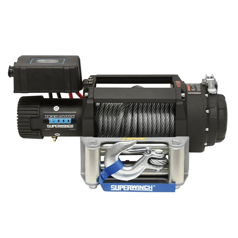Superwinch 18000 LBS 12V DC Wire Rope Tiger Shark Winch - Additional View 6