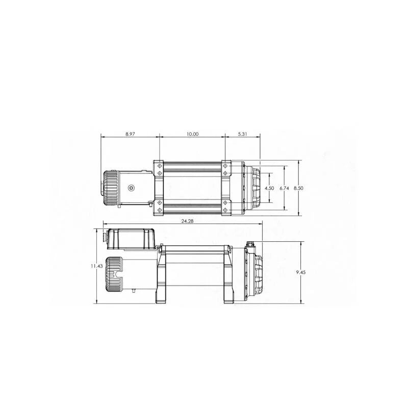 Superwinch 18000 LBS 12V DC Wire Rope Tiger Shark Winch - Additional View 8