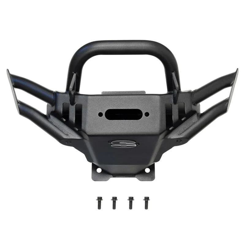 Superwinch 20-24 Polaris RZR Pro R UTV Winch Bumper - Tex. Blk - Back View