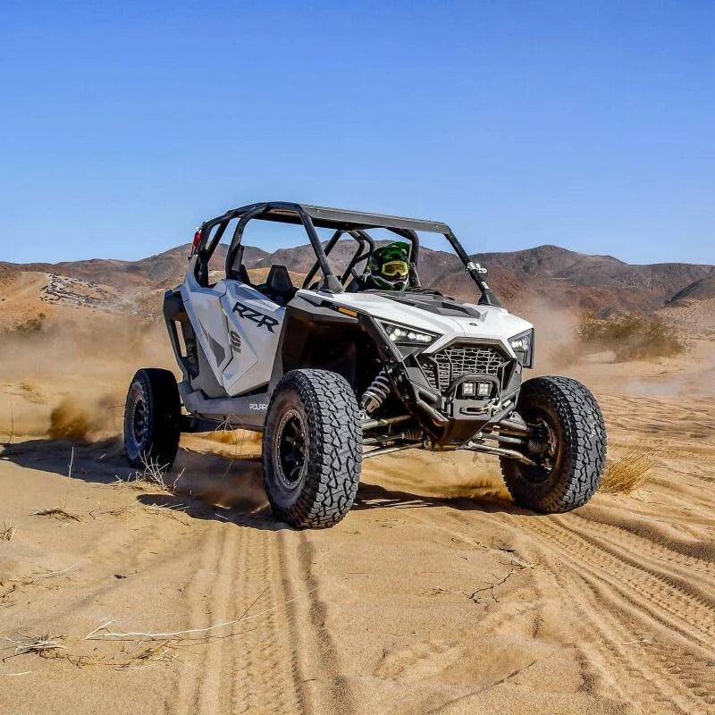 Superwinch 20-24 Polaris RZR Pro XP UTV Winch Bumper - Tex. Blk - Back View