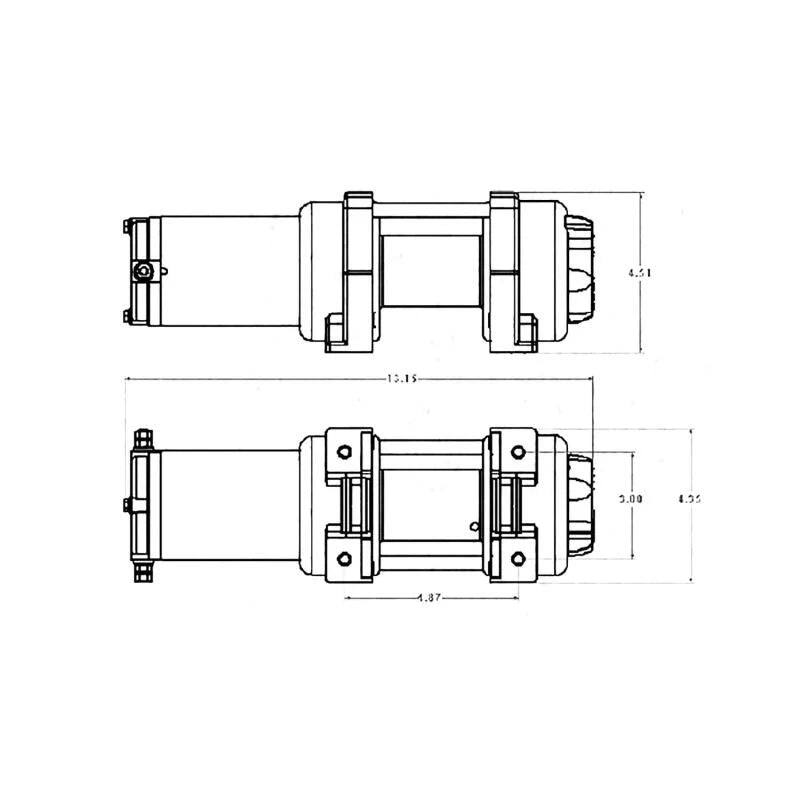 Superwinch 2000 LBS 12V DC 5/32in x 49ft Steel Rope LT2000 Winch - Additional View 6