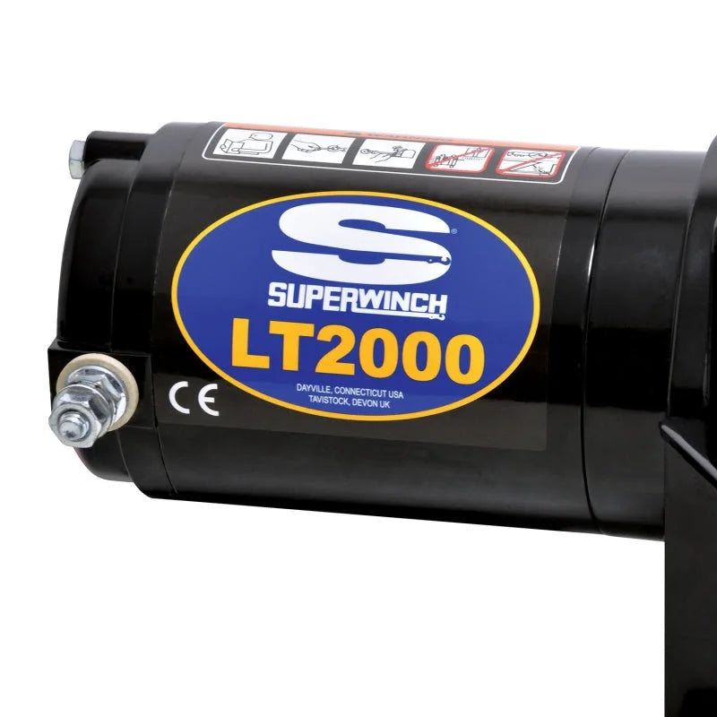 Superwinch 2000 LBS 12V DC 5/32in x 49ft Steel Rope LT2000 Winch - Additional View 8