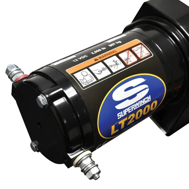 Superwinch 2000 LBS 12V DC 5/32in x 49ft Steel Rope LT2000 Winch - Additional View 9