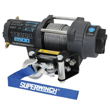 Load image into Gallery viewer, Superwinch 2500 LBS 12V DC 3/16in x 40ft Steel Rope Terra 2500 Winch - Gray Wrinkle - Main Product View