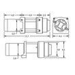 Load image into Gallery viewer, Superwinch 2500 LBS 12V DC 3/16in x 40ft Steel Rope Terra 2500 Winch - Gray Wrinkle - Additional View 8