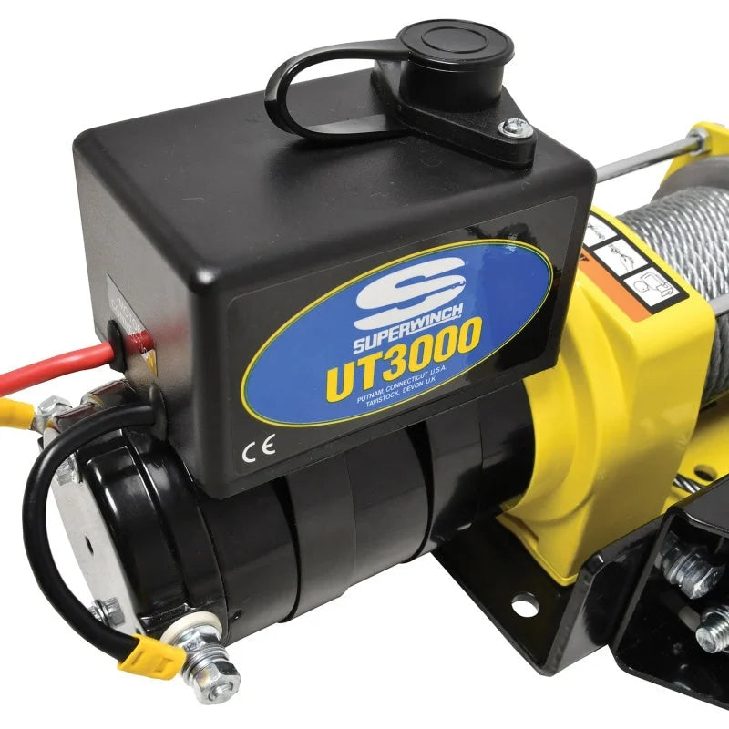 Superwinch 3000 LBS 12V DC 3/16in x 40ft Steel Rope UT3000 Winch - Additional View 8