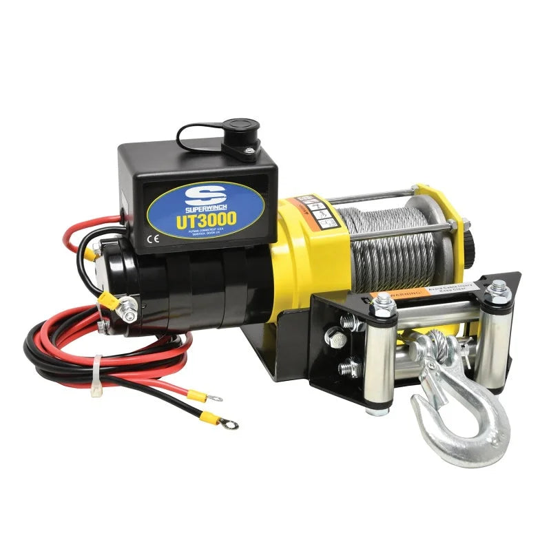 Superwinch 3000 LBS 12V DC 3/16in x 40ft Steel Rope UT3000 Winch - Additional View 9