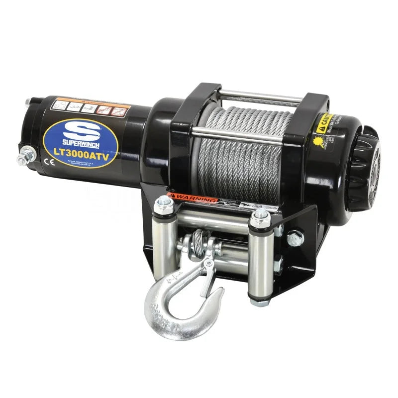 Superwinch 3000 LBS 12V DC 3/16in x 50ft Steel Rope LT3000 Winch - Main Product View