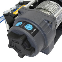 Load image into Gallery viewer, Superwinch 3500 LBS 12V DC 7/32 in x 32 ft Steel Rope Terra 3500 Winch - Gray Wrinkle - Back View