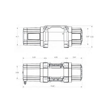 Load image into Gallery viewer, Superwinch 3500 LBS 12V DC 7/32in x 40ft Synthetic Rope Hawse Fairlead SP 35SR Winch - Additional View 7