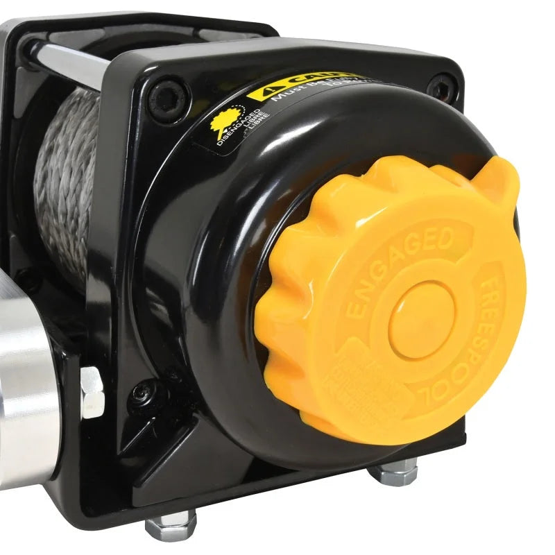 Superwinch 4000 LBS 12V DC 3/16in x 50ft Synthetic Rope LT4000 Winch - Additional View 8