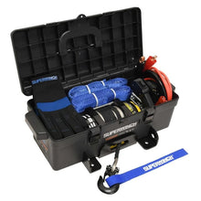 Load image into Gallery viewer, Superwinch 4000 LBS 12V DC 3/16in x 50ft Synthetic Rope Winch2Go - Back View