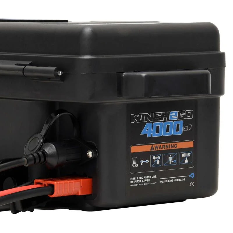 Superwinch 4000 LBS 12V DC 3/16in x 50ft Synthetic Rope Winch2Go - Additional View 5