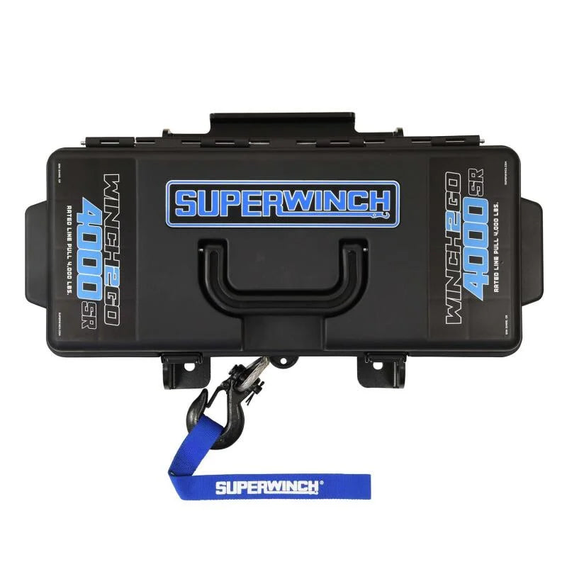 Superwinch 4000 LBS 12V DC 3/16in x 50ft Synthetic Rope Winch2Go - Additional View 14