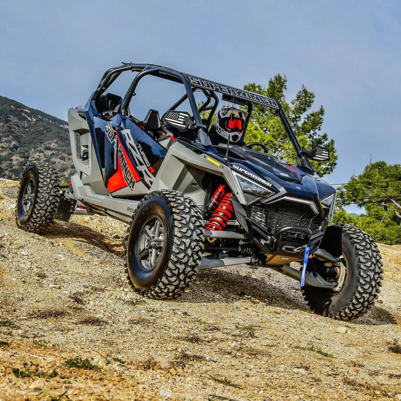 Superwinch 4500 LBS 12V DC 1/4in x 40ft Synthetic Rope Hawse Fairlead SP 45SR Winch - Installation View