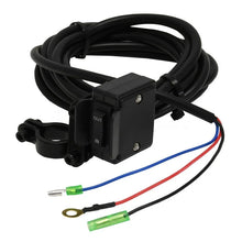 Load image into Gallery viewer, Superwinch 4500 LBS 12V DC 1/4in x 50ft Synthetic Rope Terra 4500SR Winch - Gray Wrinkle - Back View