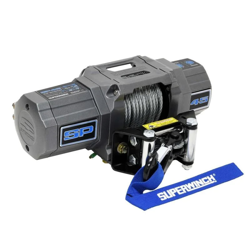 Superwinch 4500 LBS 12V DC 15/64in x 40ft Steel Rope Roller Fairlead SP 45 Winch - Additional View 8