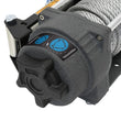 Load image into Gallery viewer, Superwinch 4500 LBS 12V DC 15/64in x 50ft Steel Rope Terra 4500 Winch - Gray Wrinkle - Back View