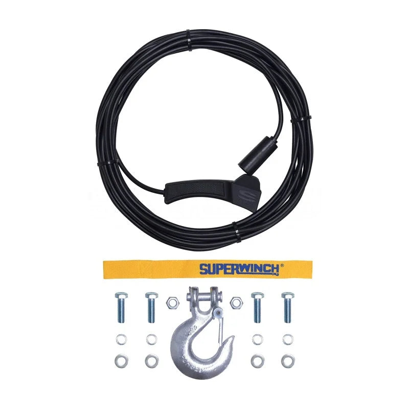 Superwinch 5500 LBS 12V DC 7/32in x 60ft Steel Rope S5500 Winch - Additional View 6