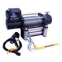 Load image into Gallery viewer, Superwinch 9500 LBS 12V DC 11/32in x 95ft Steel Rope Tiger Shark 9500 Winch - Side View