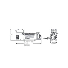 Load image into Gallery viewer, Superwinch 9500 LBS 12V DC 11/32in x 95ft Steel Rope Tiger Shark 9500 Winch - Additional View 5