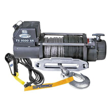 Load image into Gallery viewer, Superwinch 9500 LBS 12V DC 3/8in x 80ft Synthetic Rope Tiger Shark 9500 Winch - Main Product View