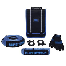 Load image into Gallery viewer, Superwinch Getaway Recovery Kit (Incl. Bow Shackles/Tree Trunk Protec/Recovery Strap/Gloves/Bag) - Main Product View