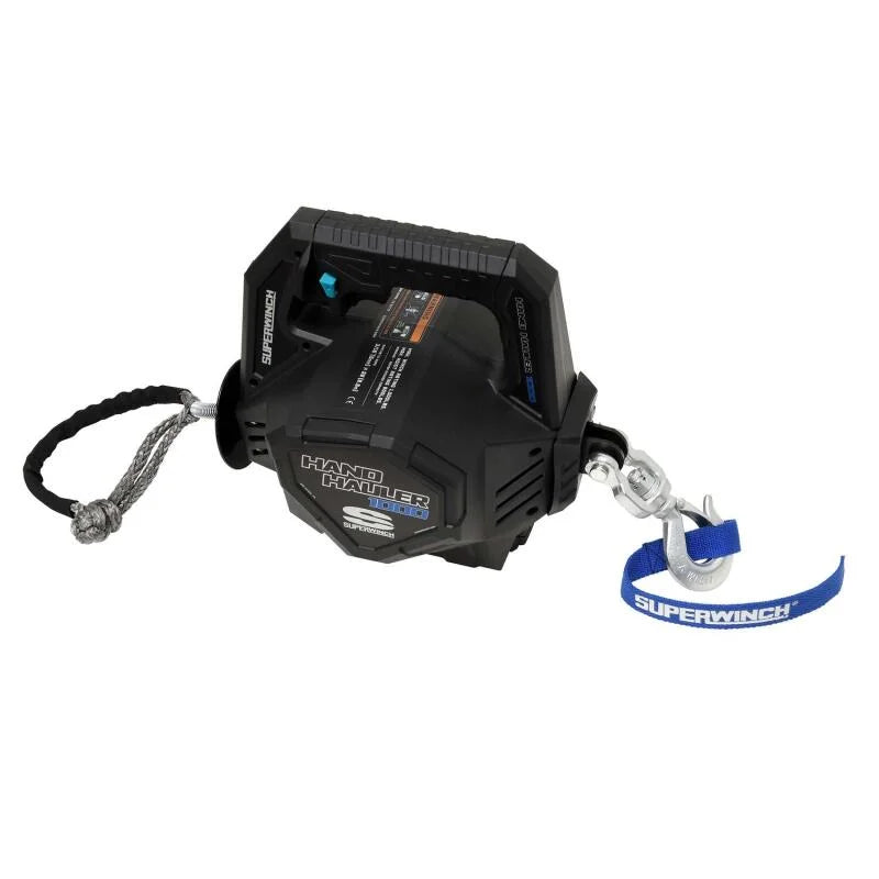 Superwinch Hand Hauler 1000 Winch 24 VDC 1000 lbs Line Pull Soft Shackle Rope End Safely - Main Product View