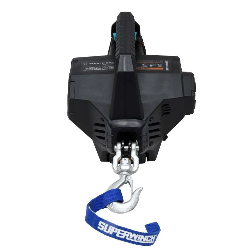 Superwinch Hand Hauler 1000 Winch 24 VDC 1000 lbs Line Pull Soft Shackle Rope End Safely - Additional View 5