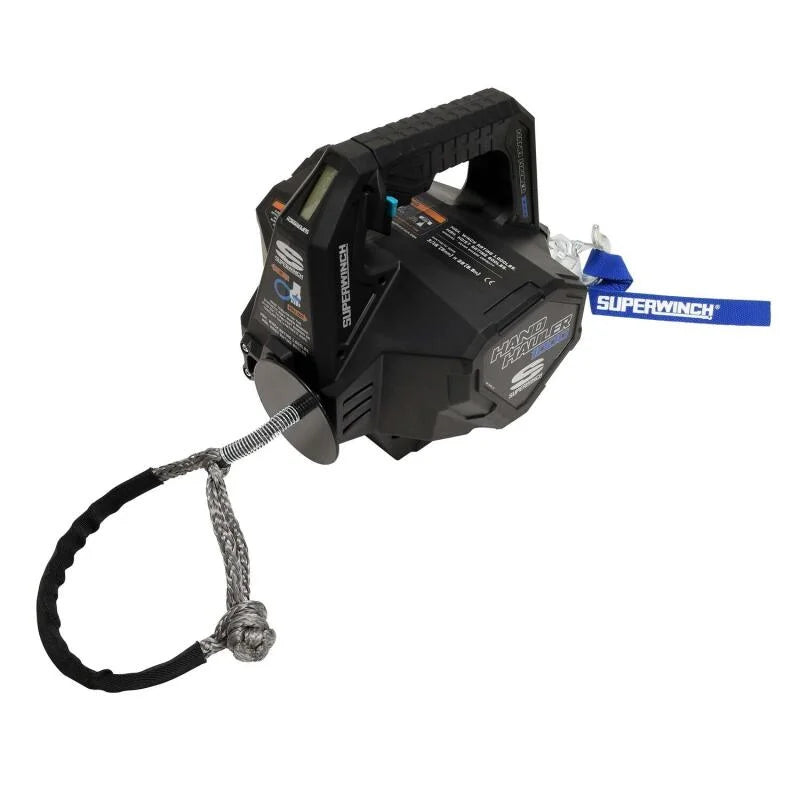 Superwinch Hand Hauler 1000 Winch 24 VDC 1000 lbs Line Pull Soft Shackle Rope End Safely - Additional View 6