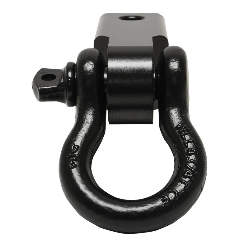 Superwinch Receiver Shackle Bracket - Fits 2i Class III/IV Hitch Receiver Rated at 10k Lbs - Side View