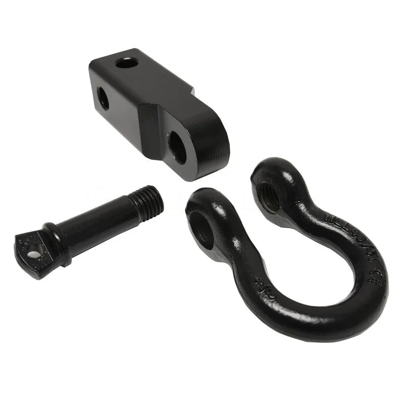 Superwinch Receiver Shackle Bracket - Fits 2i Class III/IV Hitch Receiver Rated at 10k Lbs - Installation View